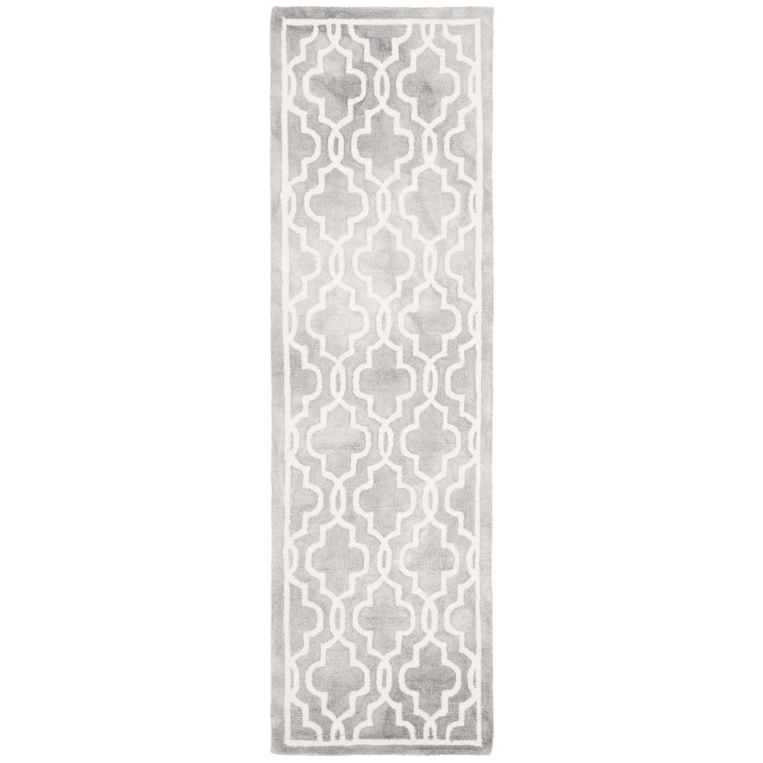 SAFAVIEH Dip Dye DDY539C Handmade Grey / Ivory Rug Image 5