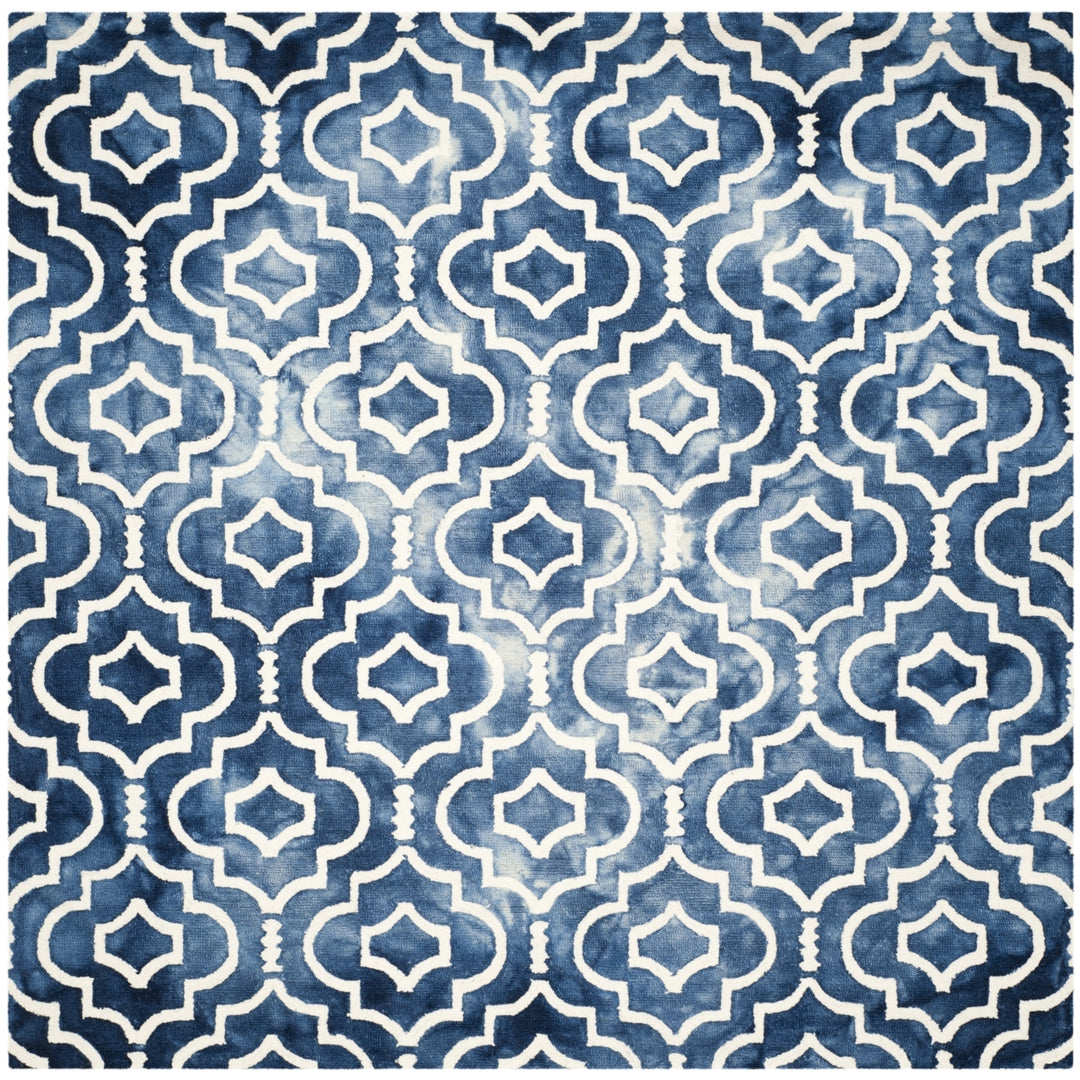 SAFAVIEH Dip Dye DDY538N Handmade Navy / Ivory Rug Image 9