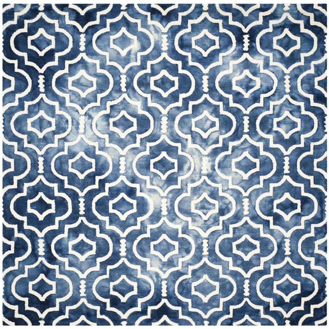 SAFAVIEH Dip Dye DDY538N Handmade Navy / Ivory Rug Image 1