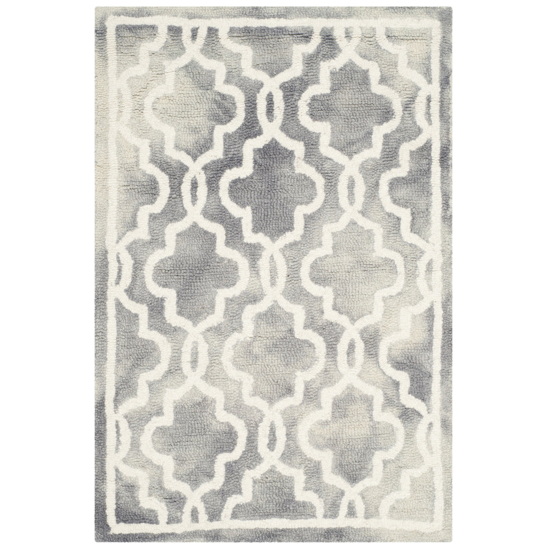 SAFAVIEH Dip Dye DDY539C Handmade Grey / Ivory Rug Image 8