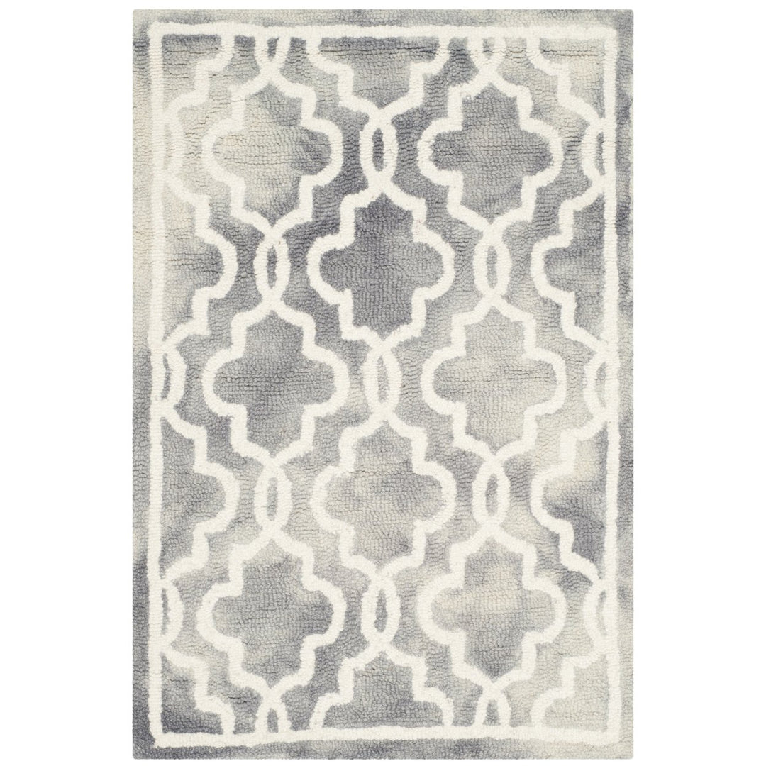 SAFAVIEH Dip Dye DDY539C Handmade Grey / Ivory Rug Image 1