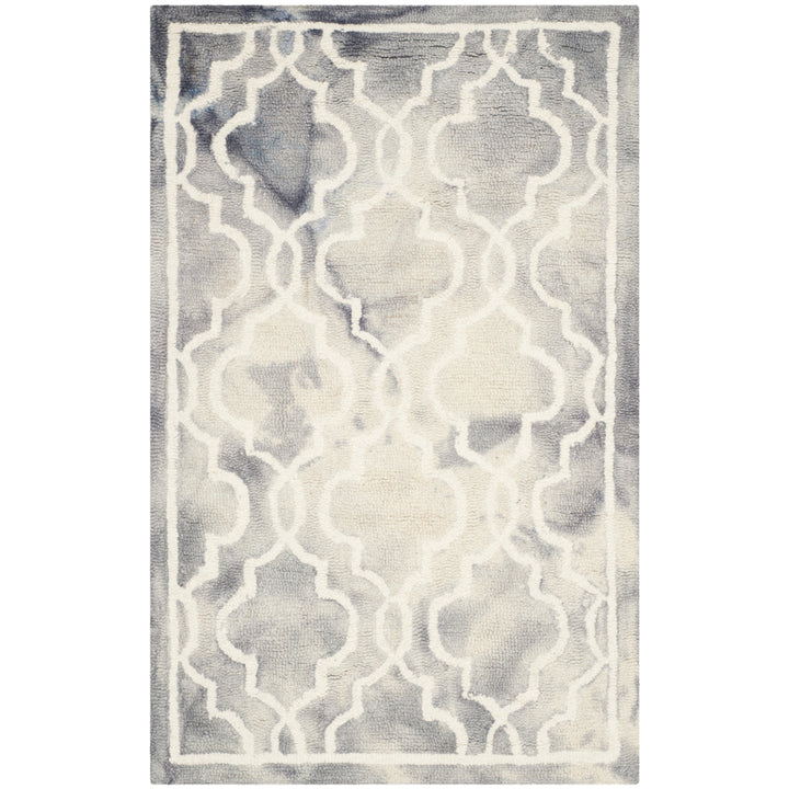 SAFAVIEH Dip Dye DDY539C Handmade Grey / Ivory Rug Image 9