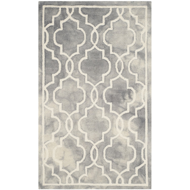 SAFAVIEH Dip Dye DDY539C Handmade Grey / Ivory Rug Image 10