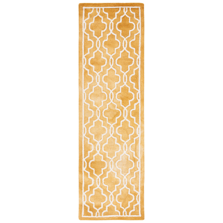 SAFAVIEH Dip Dye DDY539H Handmade Gold / Ivory Rug Image 3