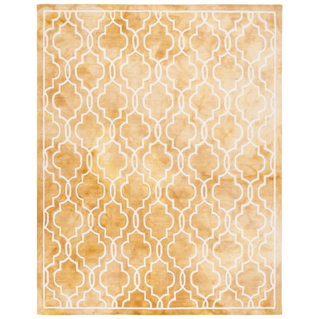 SAFAVIEH Dip Dye DDY539H Handmade Gold / Ivory Rug Image 6