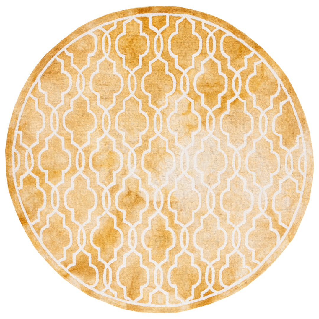 SAFAVIEH Dip Dye DDY539H Handmade Gold / Ivory Rug Image 7