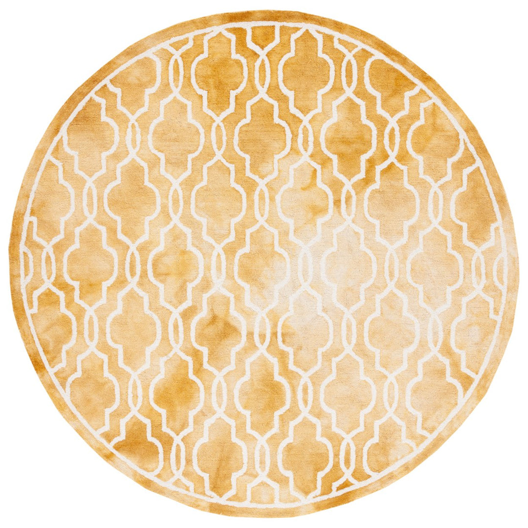 SAFAVIEH Dip Dye DDY539H Handmade Gold / Ivory Rug Image 1