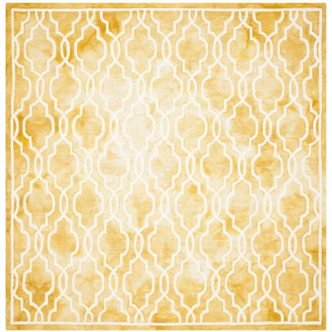 SAFAVIEH Dip Dye DDY539H Handmade Gold / Ivory Rug Image 8