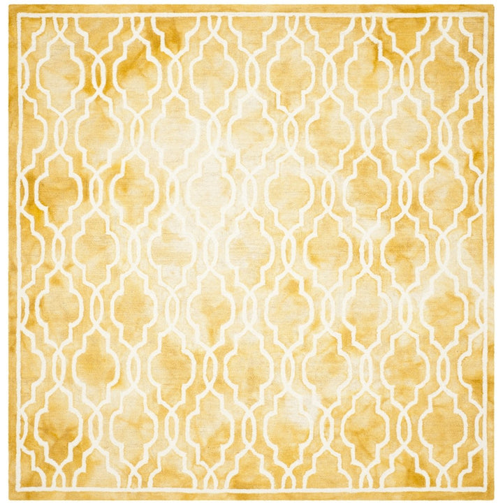 SAFAVIEH Dip Dye DDY539H Handmade Gold / Ivory Rug Image 8