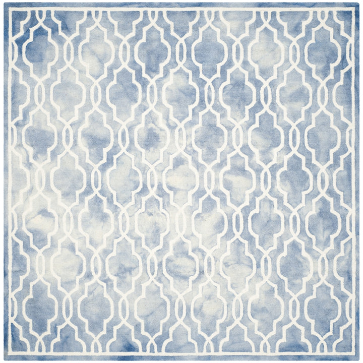 SAFAVIEH Dip Dye DDY539K Handmade Blue / Ivory Rug Image 6