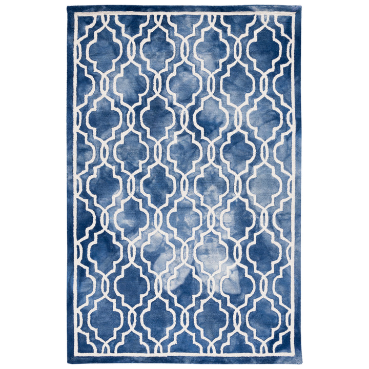 SAFAVIEH Dip Dye DDY539N Handmade Navy / Ivory Rug Image 5