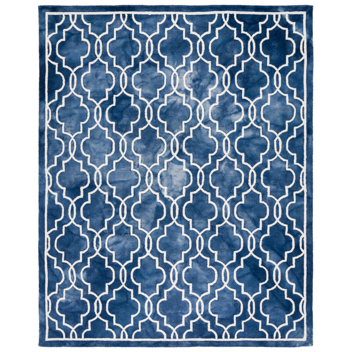 SAFAVIEH Dip Dye DDY539N Handmade Navy / Ivory Rug Image 8