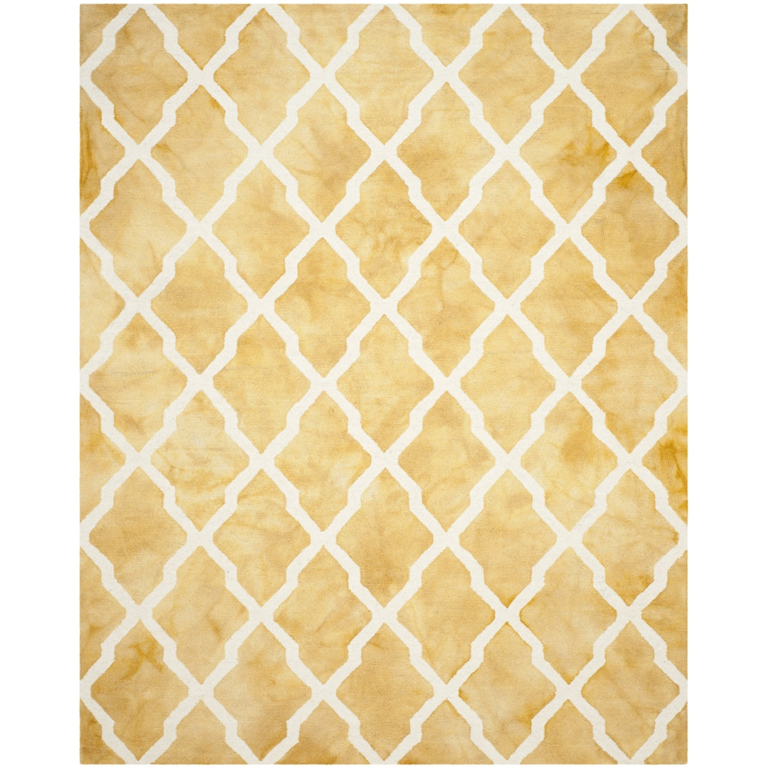 SAFAVIEH Dip Dye DDY540H Handmade Gold / Ivory Rug Image 1