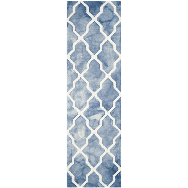 SAFAVIEH Dip Dye DDY540K Handmade Blue / Ivory Rug Image 5