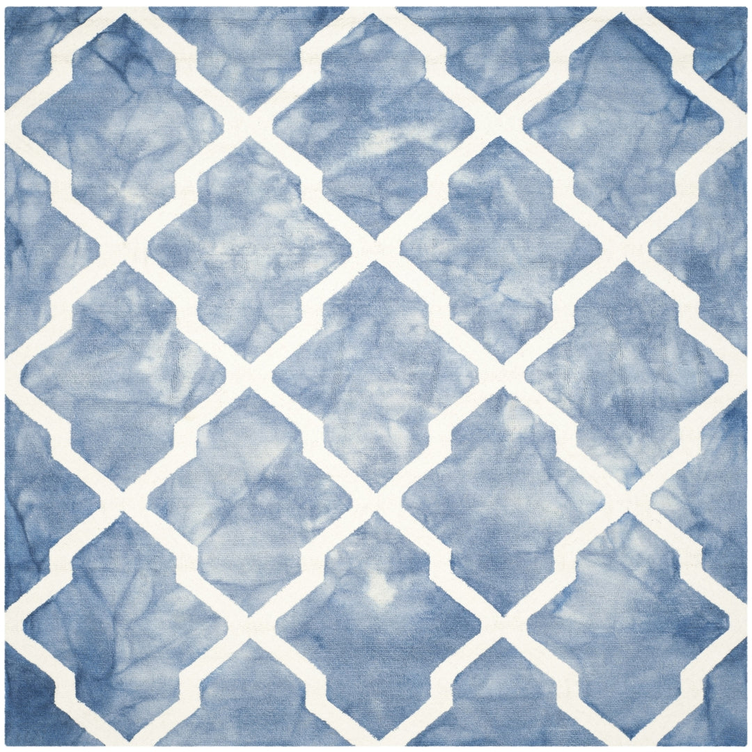 SAFAVIEH Dip Dye DDY540K Handmade Blue / Ivory Rug Image 6