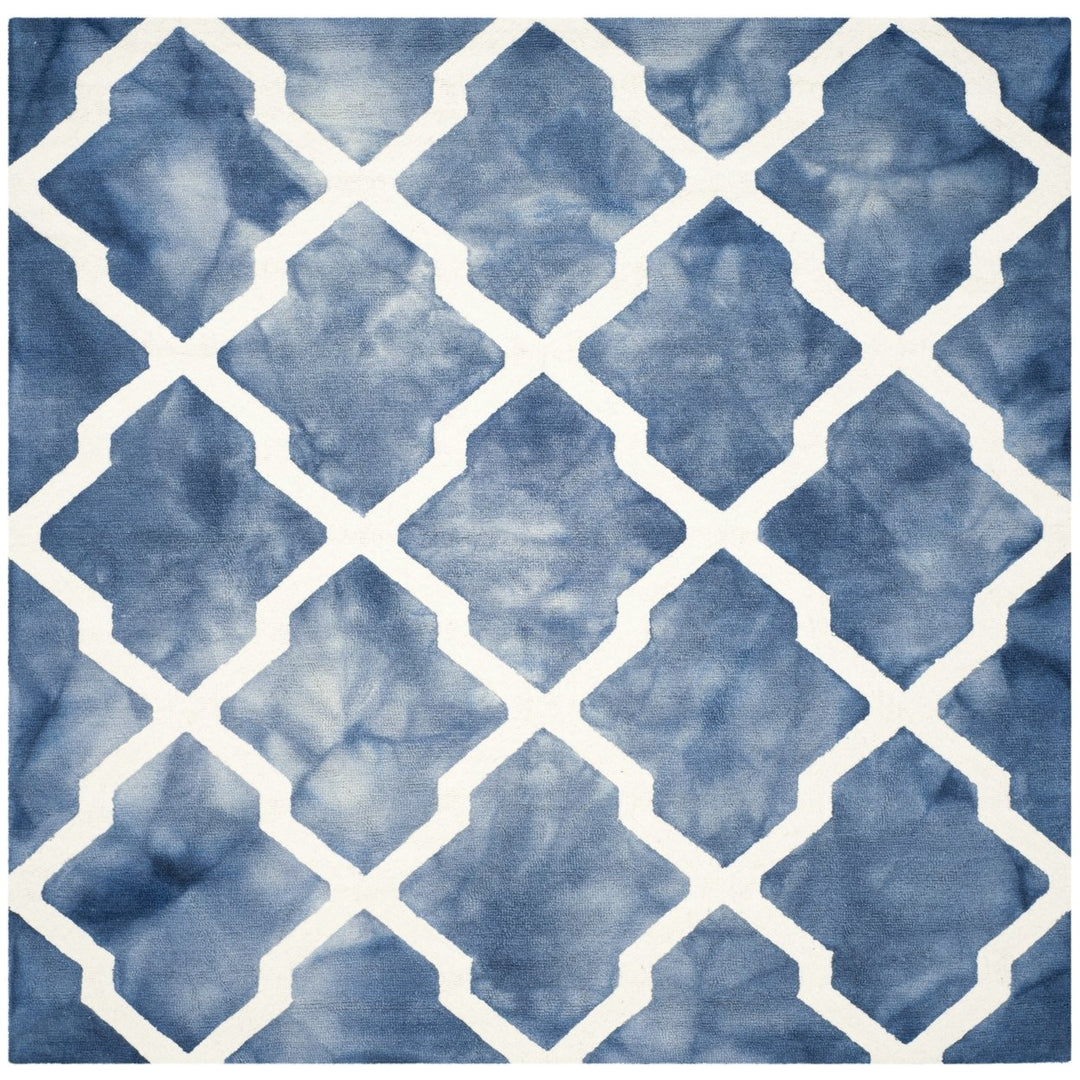 SAFAVIEH Dip Dye DDY540N Handmade Navy / Ivory Rug Image 1