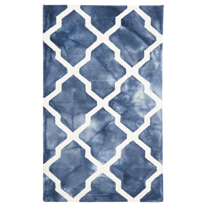 SAFAVIEH Dip Dye DDY540N Handmade Navy / Ivory Rug Image 9