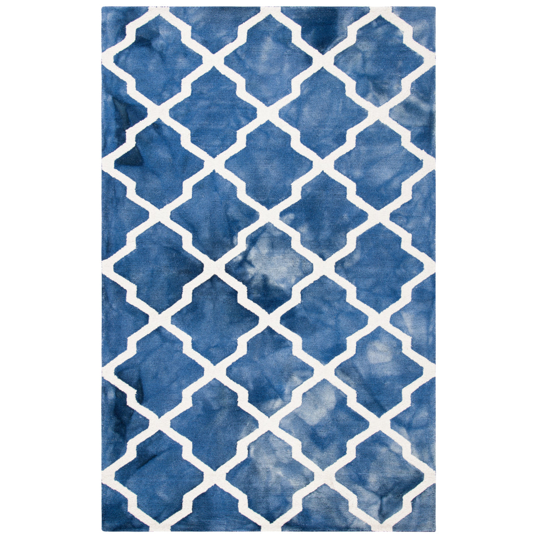 SAFAVIEH Dip Dye DDY540N Handmade Navy / Ivory Rug Image 10