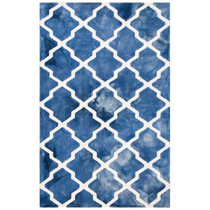 SAFAVIEH Dip Dye DDY540N Handmade Navy / Ivory Rug Image 1