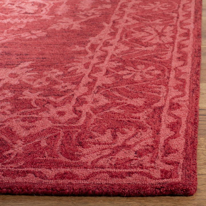 SAFAVIEH Dip Dye Collection DDY702Q Handmade Red Rug Image 6