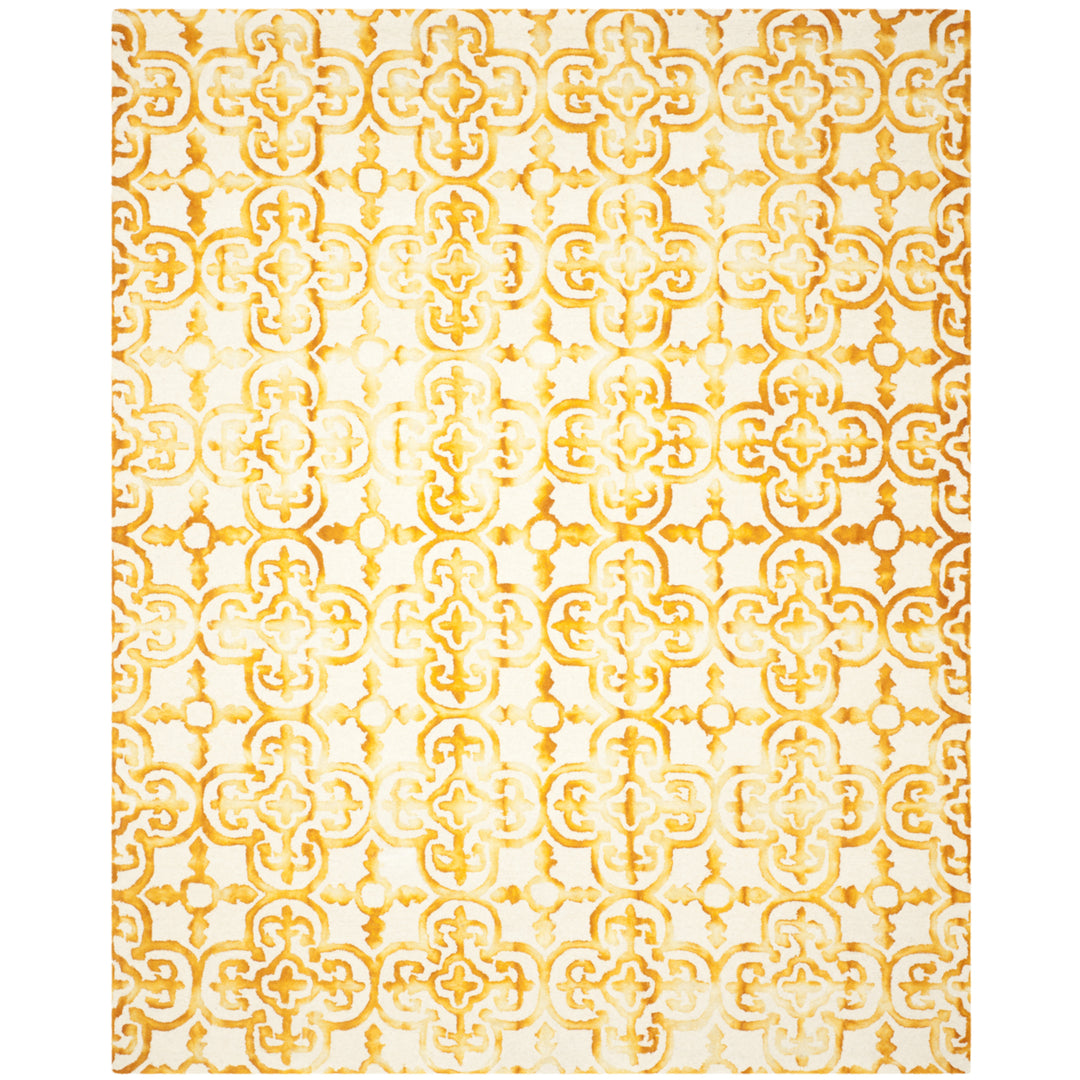 SAFAVIEH Dip Dye DDY711C Handmade Ivory / Gold Rug Image 1