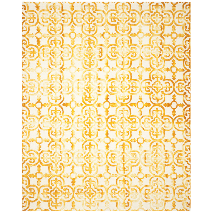 SAFAVIEH Dip Dye DDY711C Handmade Ivory / Gold Rug Image 1