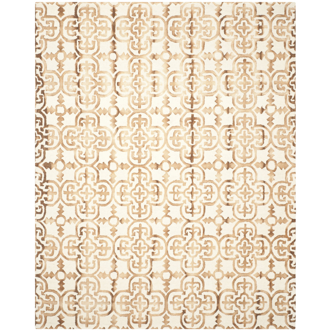 SAFAVIEH Dip Dye DDY711E Handmade Ivory / Camel Rug Image 1