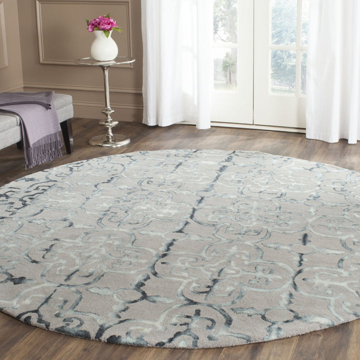 SAFAVIEH Dip Dye DDY711B Handmade Grey / Charcoal Rug Image 2