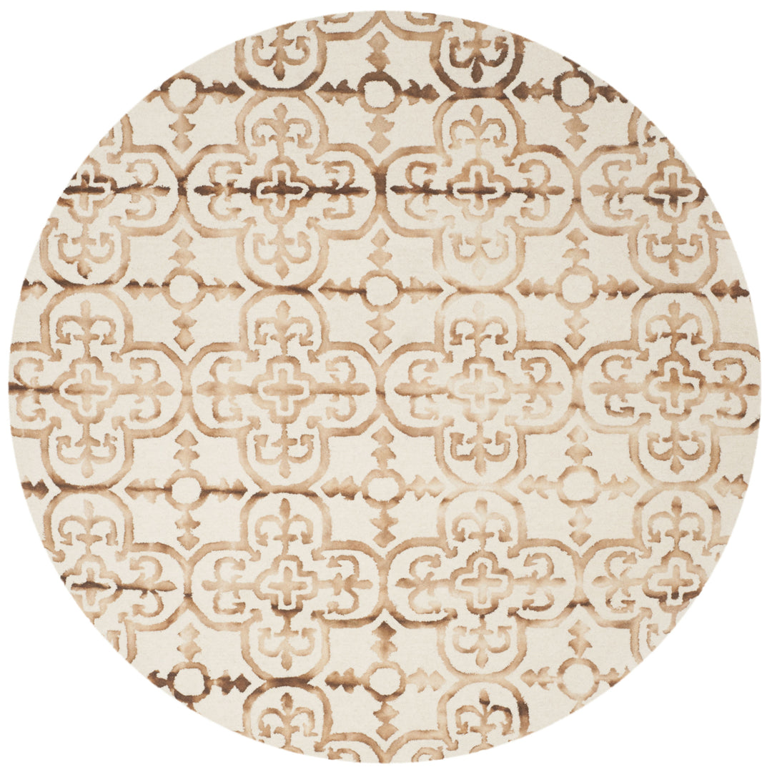 SAFAVIEH Dip Dye DDY711E Handmade Ivory / Camel Rug Image 4