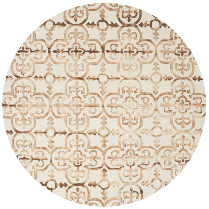 SAFAVIEH Dip Dye DDY711E Handmade Ivory / Camel Rug Image 4