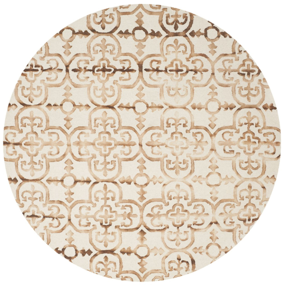 SAFAVIEH Dip Dye DDY711E Handmade Ivory / Camel Rug Image 1