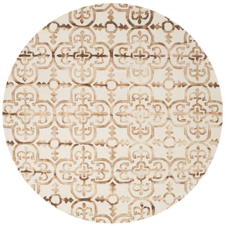 SAFAVIEH Dip Dye DDY711E Handmade Ivory / Camel Rug Image 1