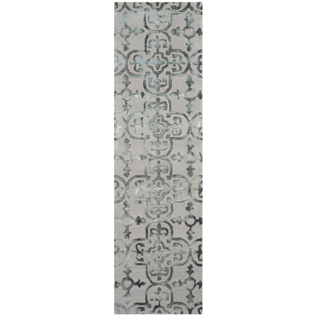 SAFAVIEH Dip Dye DDY711B Handmade Grey / Charcoal Rug Image 1