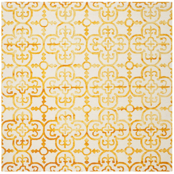 SAFAVIEH Dip Dye DDY711C Handmade Ivory / Gold Rug Image 6