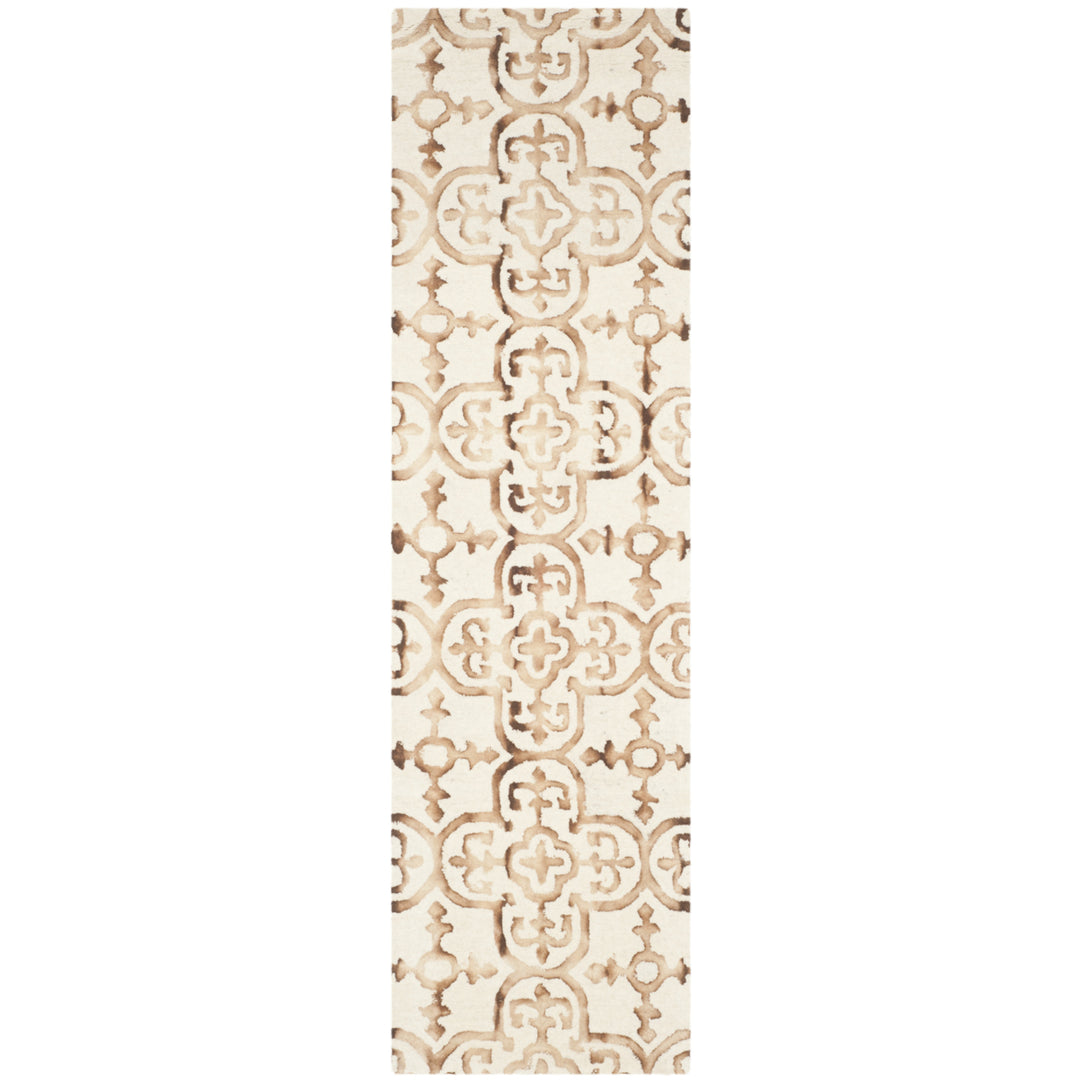 SAFAVIEH Dip Dye DDY711E Handmade Ivory / Camel Rug Image 5