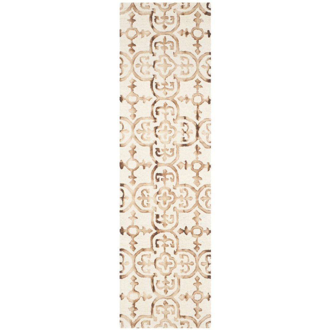 SAFAVIEH Dip Dye DDY711E Handmade Ivory / Camel Rug Image 1