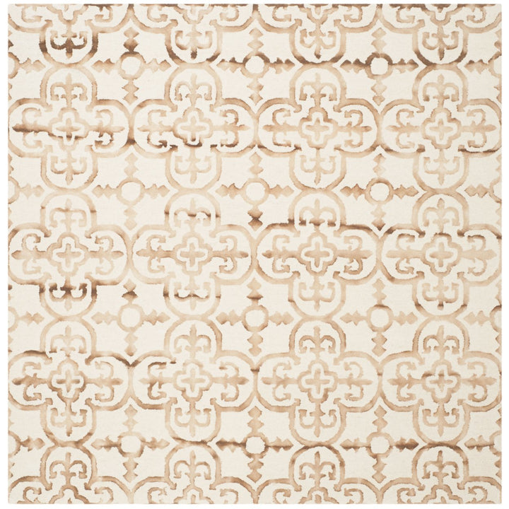 SAFAVIEH Dip Dye DDY711E Handmade Ivory / Camel Rug Image 6