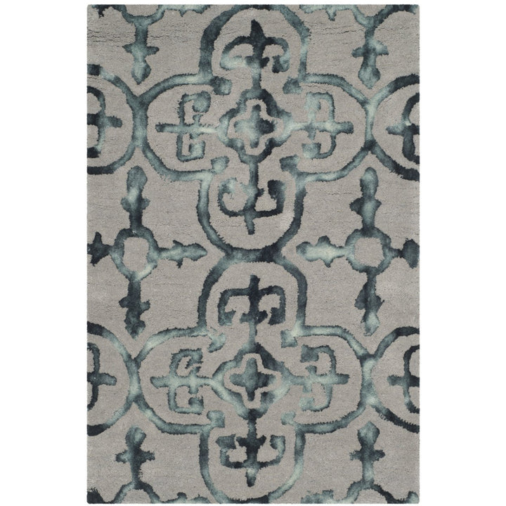 SAFAVIEH Dip Dye DDY711B Handmade Grey / Charcoal Rug Image 1