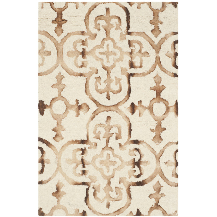 SAFAVIEH Dip Dye DDY711E Handmade Ivory / Camel Rug Image 8