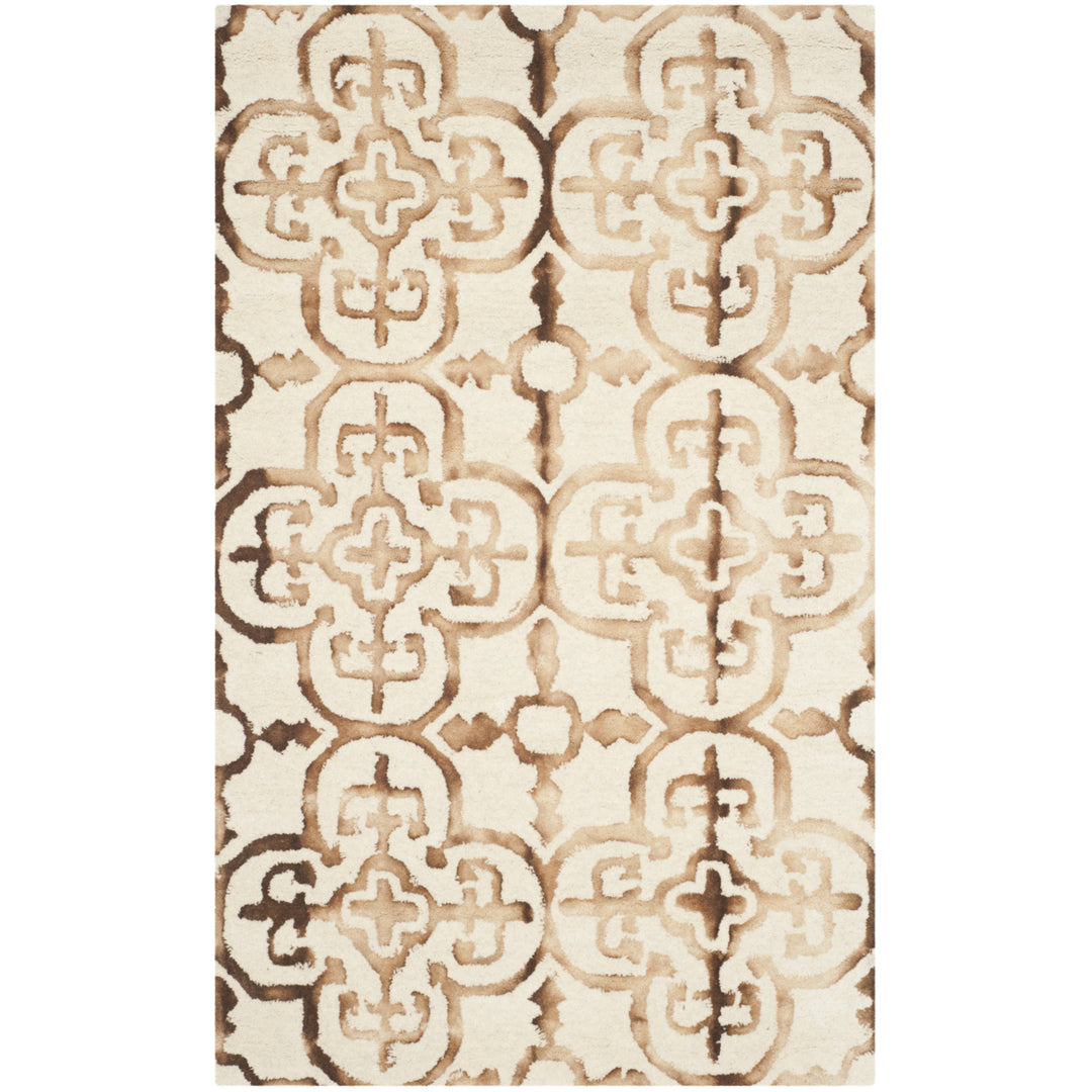 SAFAVIEH Dip Dye DDY711E Handmade Ivory / Camel Rug Image 9