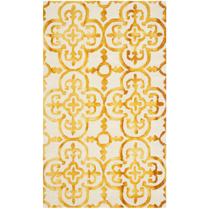 SAFAVIEH Dip Dye DDY711C Handmade Ivory / Gold Rug Image 10