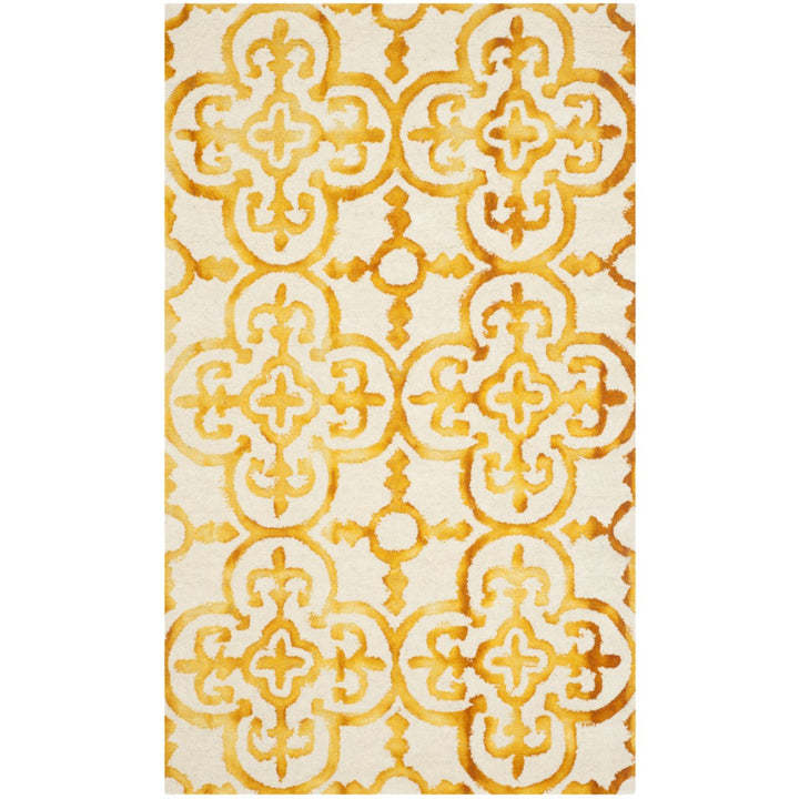 SAFAVIEH Dip Dye DDY711C Handmade Ivory / Gold Rug Image 1