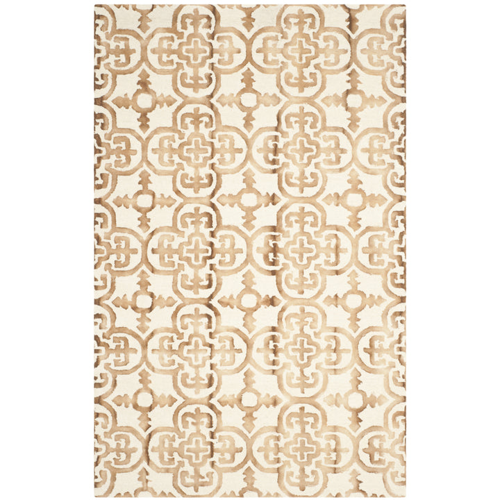 SAFAVIEH Dip Dye DDY711E Handmade Ivory / Camel Rug Image 10