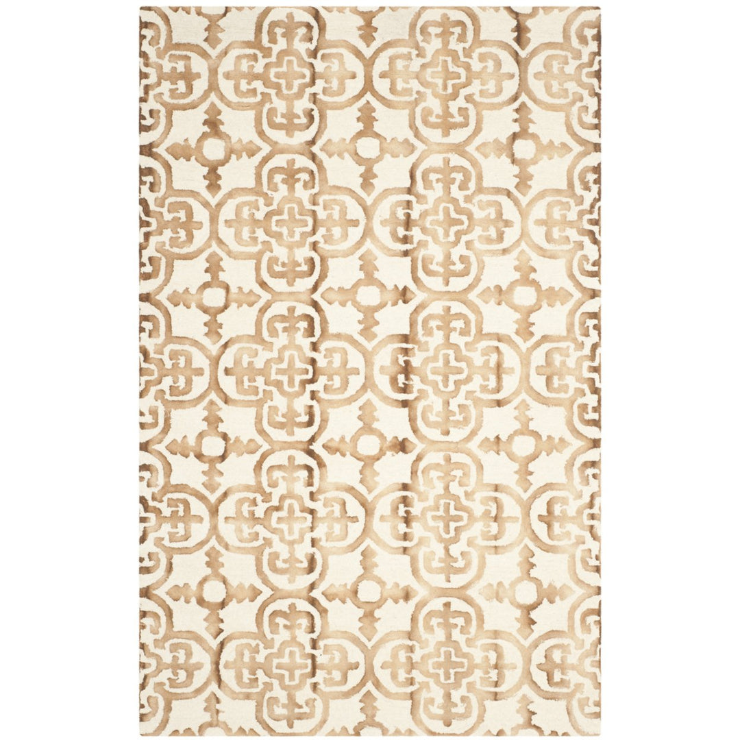 SAFAVIEH Dip Dye DDY711E Handmade Ivory / Camel Rug Image 1