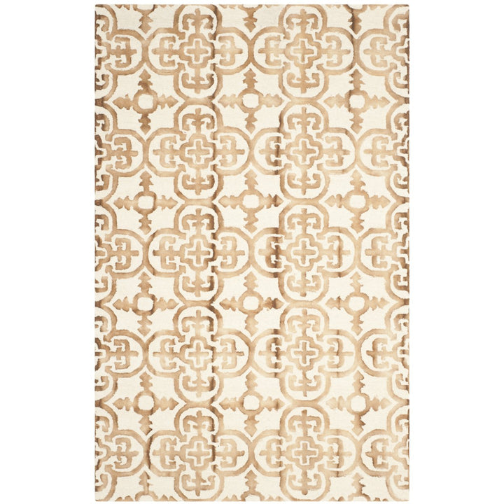 SAFAVIEH Dip Dye DDY711E Handmade Ivory / Camel Rug Image 1