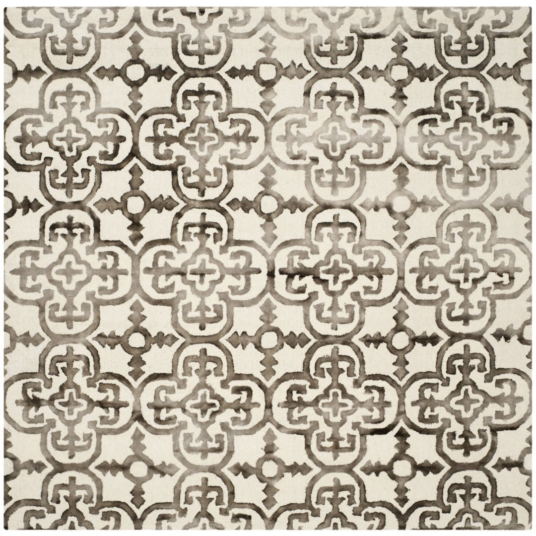 SAFAVIEH Dip Dye DDY711F Handmade Ivory / Brown Rug Image 1