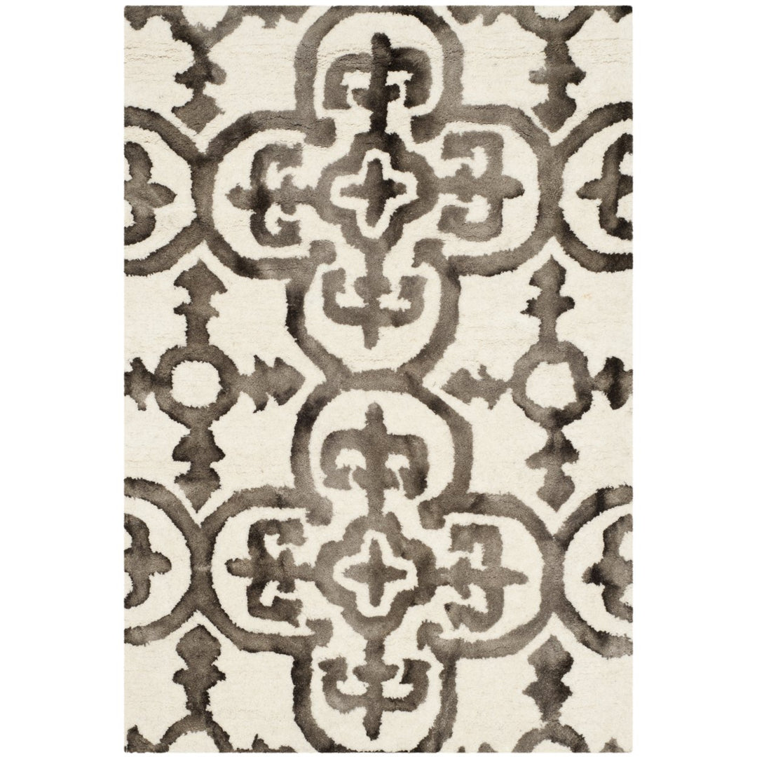 SAFAVIEH Dip Dye DDY711F Handmade Ivory / Brown Rug Image 1