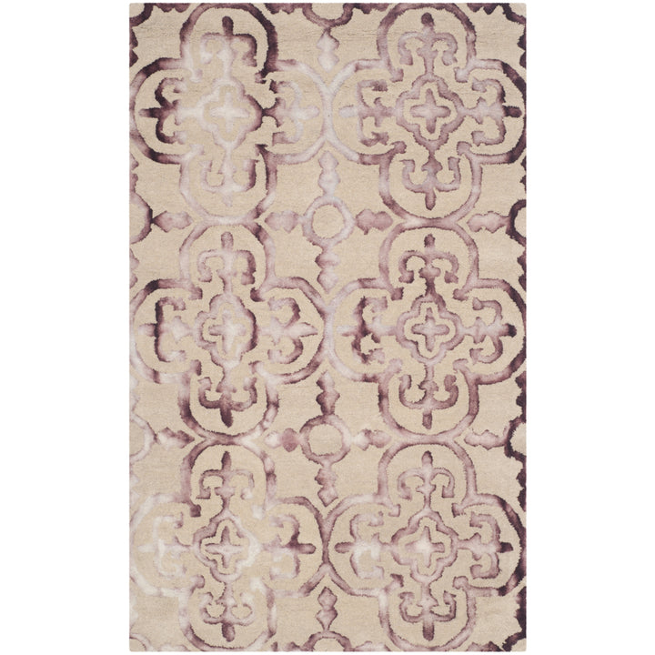 SAFAVIEH Dip Dye DDY711G Handmade Beige / Maroon Rug Image 9