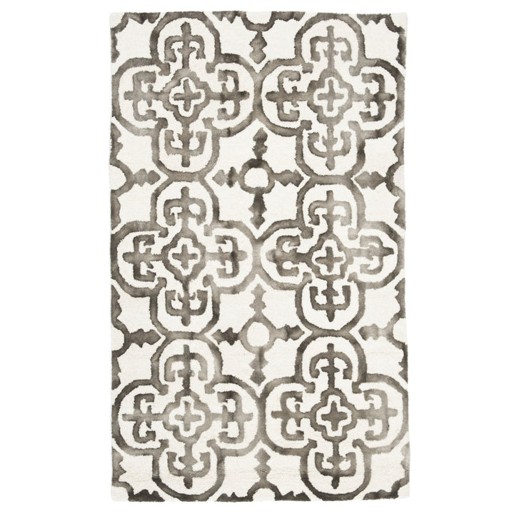 SAFAVIEH Dip Dye DDY711F Handmade Ivory / Brown Rug Image 1