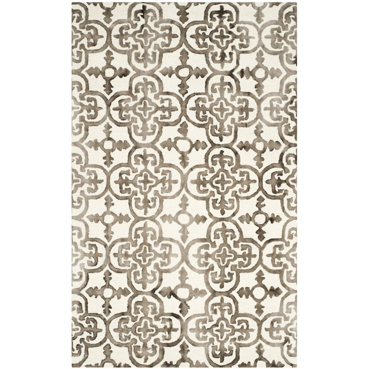 SAFAVIEH Dip Dye DDY711F Handmade Ivory / Brown Rug Image 1